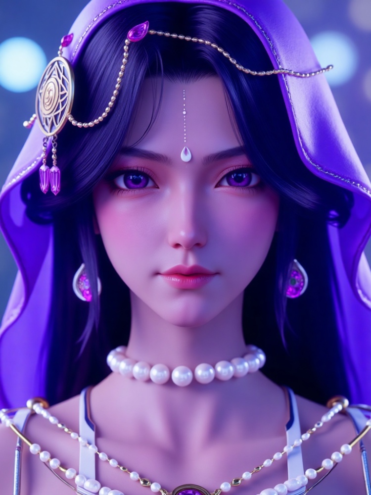 月夜公主F1  v5 by 若兰有声 on Tensor.Art