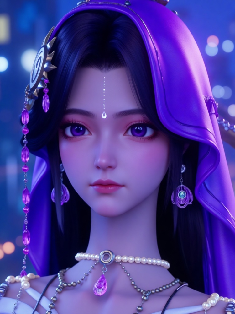 月夜公主F1  v5 by 若兰有声 on Tensor.Art