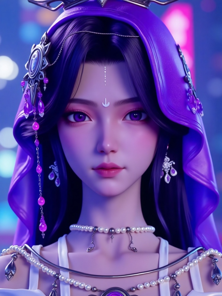 月夜公主F1  v5 by 若兰有声 on Tensor.Art
