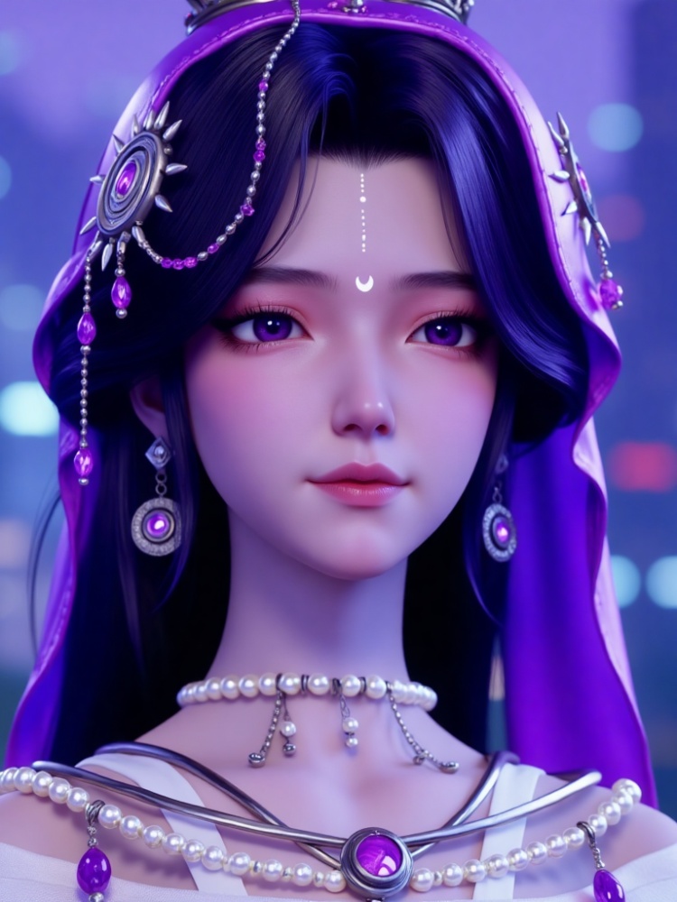 月夜公主F1  v5 by 若兰有声 on Tensor.Art