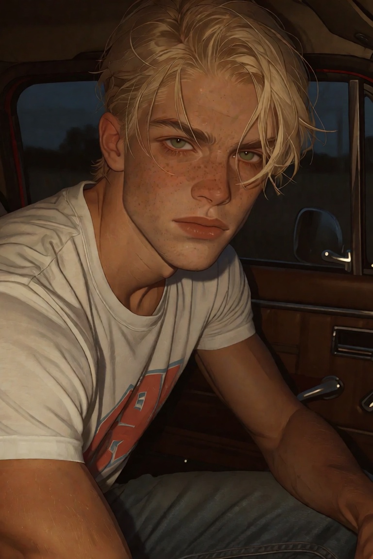 solo,  looking at viewer,  short hair on Tensor.Art