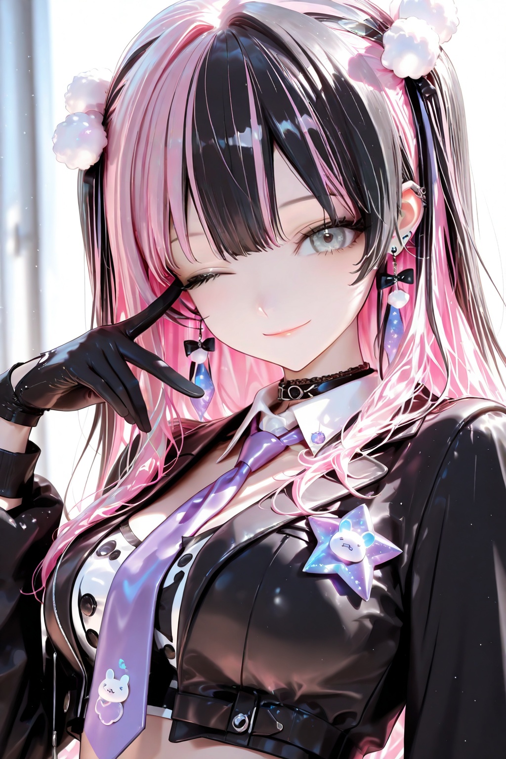 1girl,  solo,  long hair on Tensor.Art