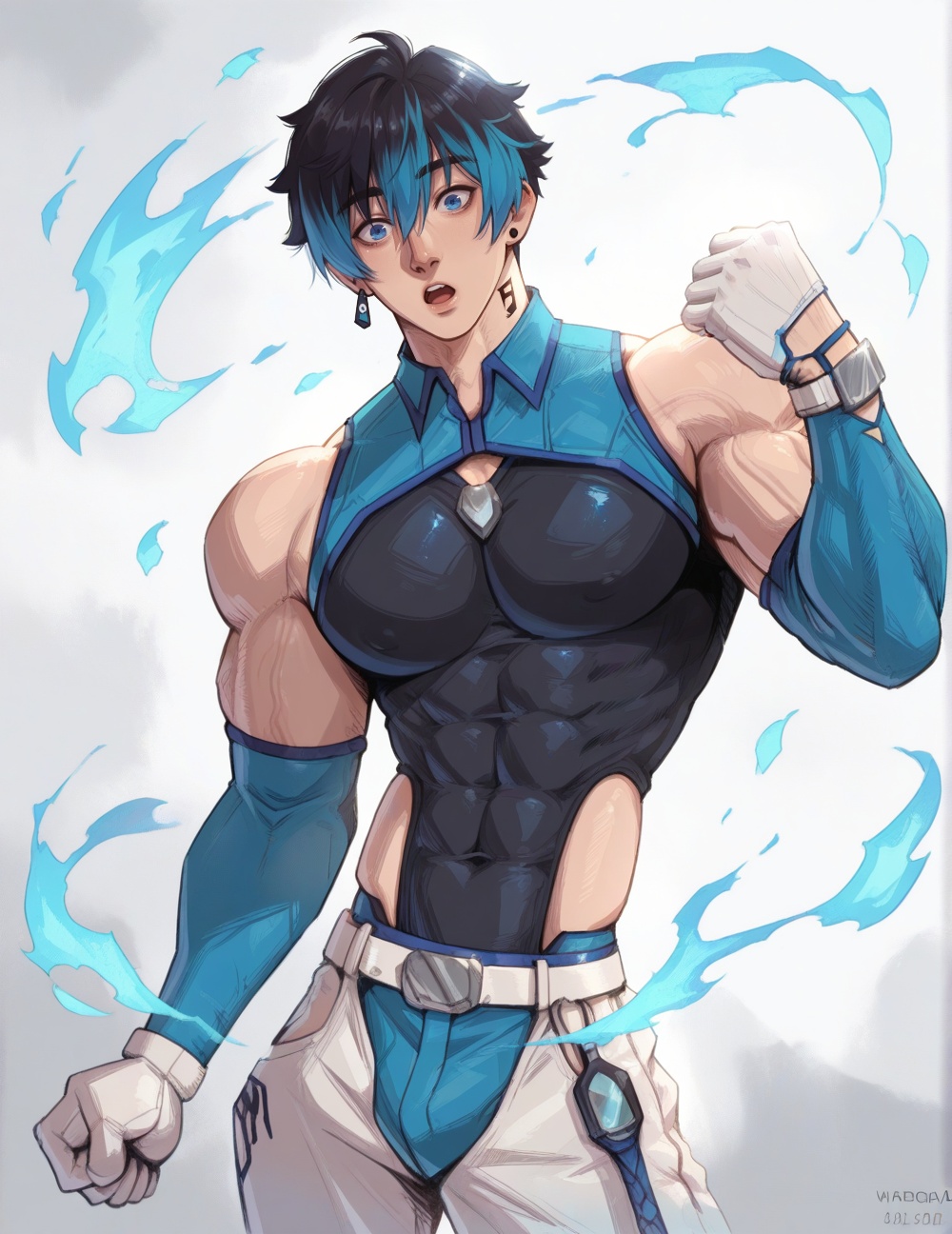 detailed background,  detailed face and eyes,  perfect anatomy on Tensor.Art