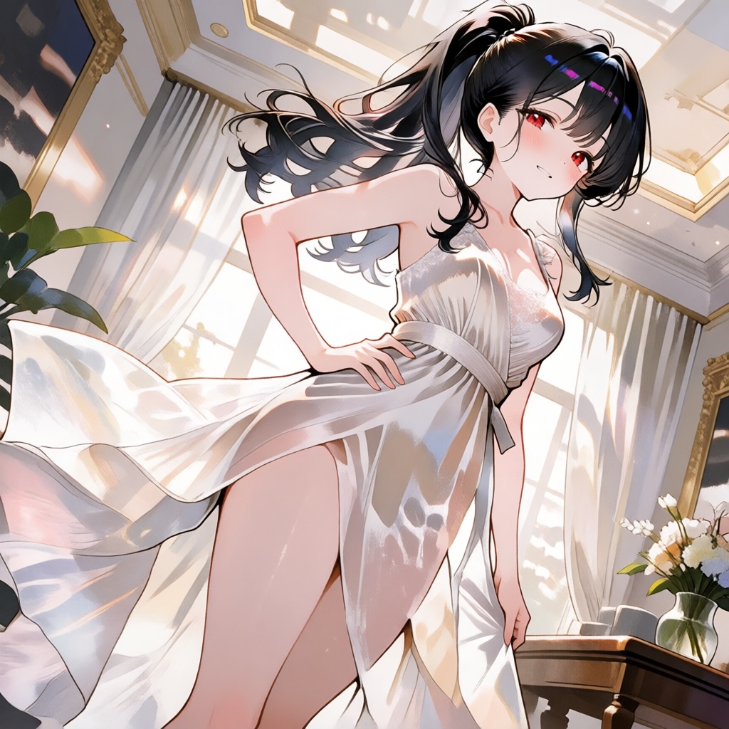 dynamic cinematic anime art,  1girl,  solo on Tensor.Art