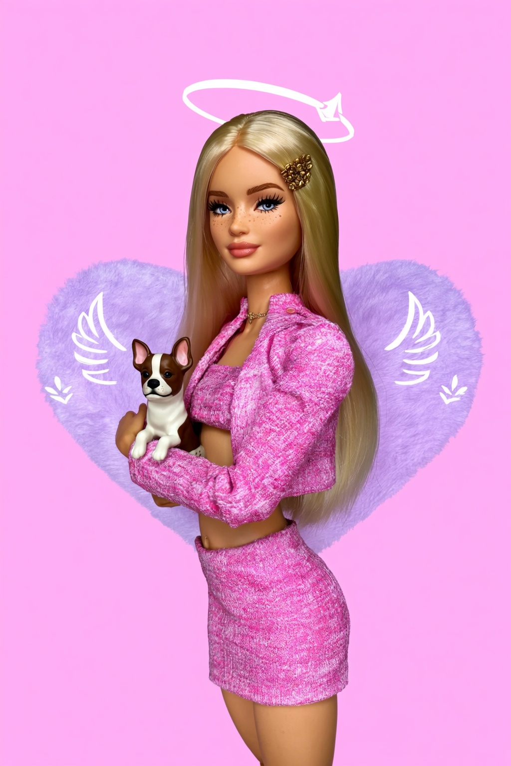 highres,  absurdres,  @R44UMX7 A blonde woman with long straight hair on Tensor.Art