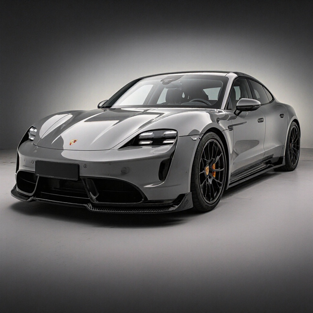 MX_kit_v1,  grey porsche taycan,  **full car on Tensor.Art