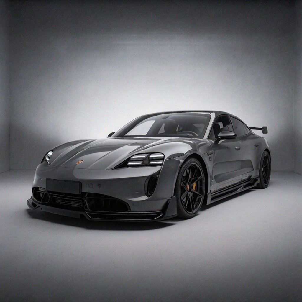MX_kit_v1,  grey porsche taycan,  **full car on Tensor.Art