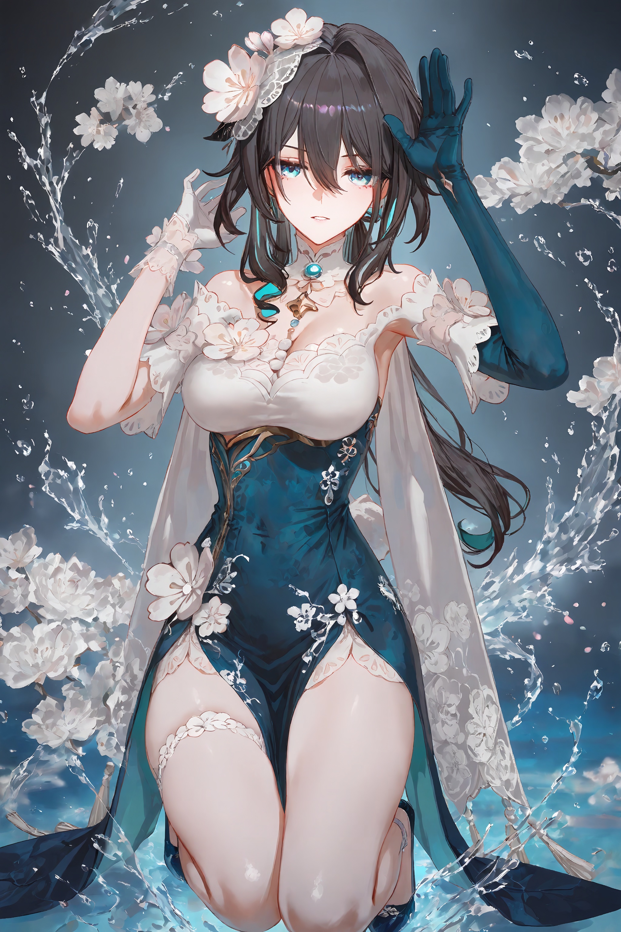 front view,  depth of field,  extreme aesthetics by MasterQ on Tensor.Art