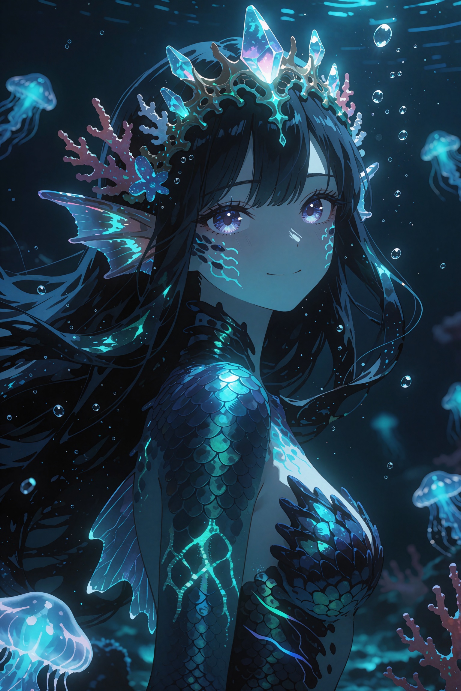 8k resolution,  underwater shot,  1girl on Tensor.Art
