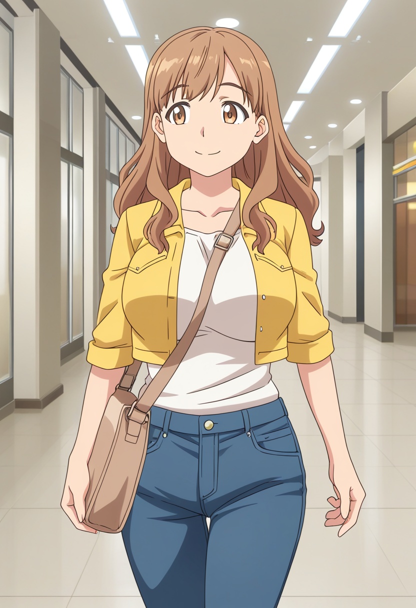 anime coloring,  niizumameokm,  brown hair on Tensor.Art