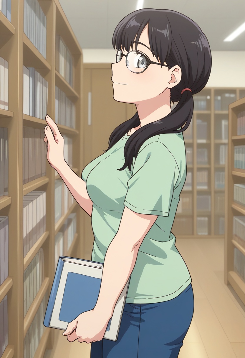 gwcmokm,  black hair,  long hair on Tensor.Art
