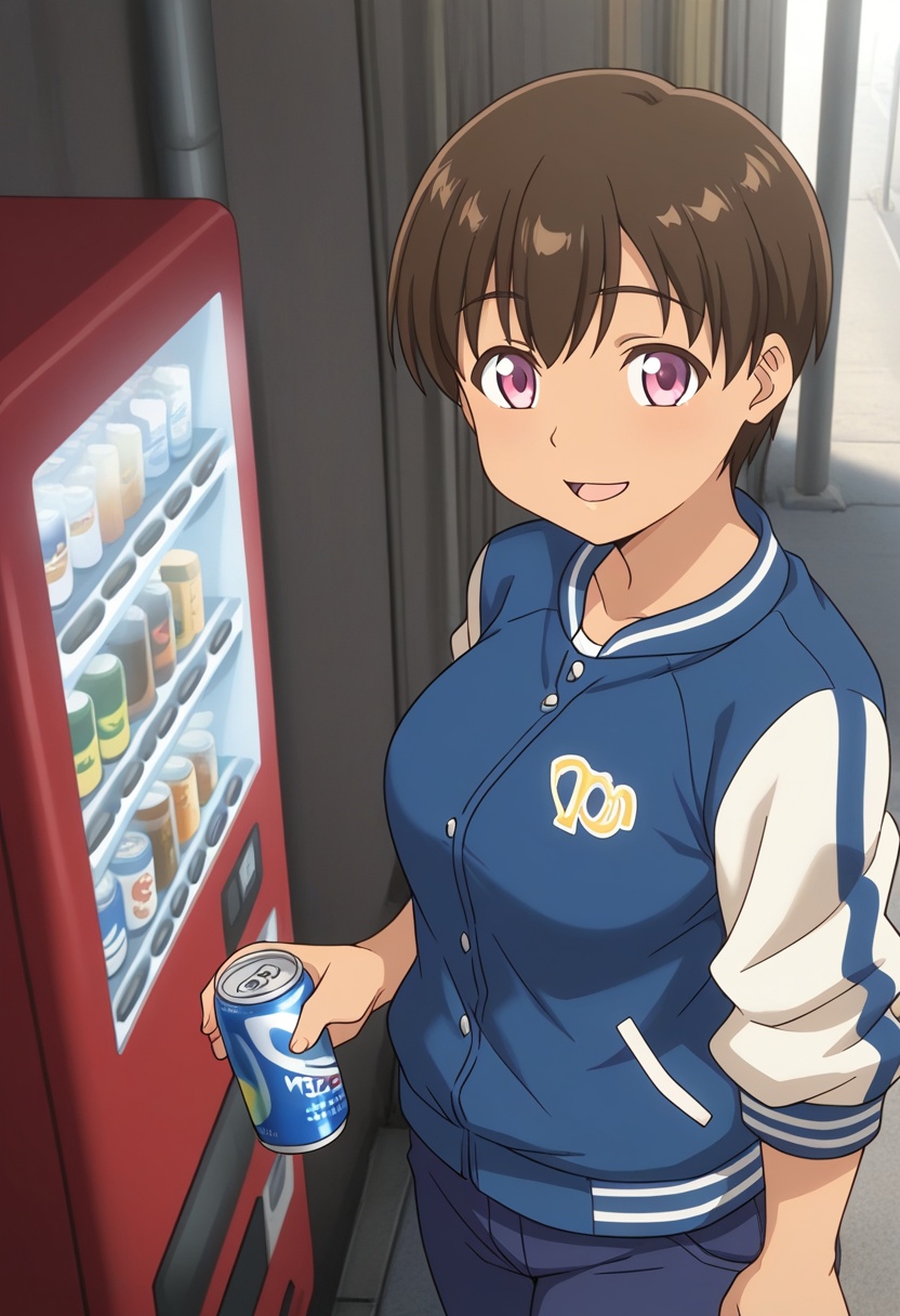 bcmatemokm,  dark brown hair,  very short hair on Tensor.Art
