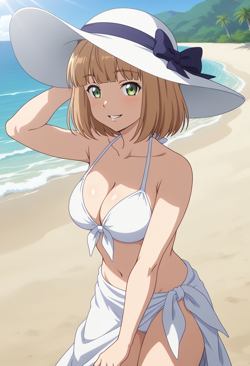 anime coloring,  libhcmatemokm,  light brown hair on Tensor.Art