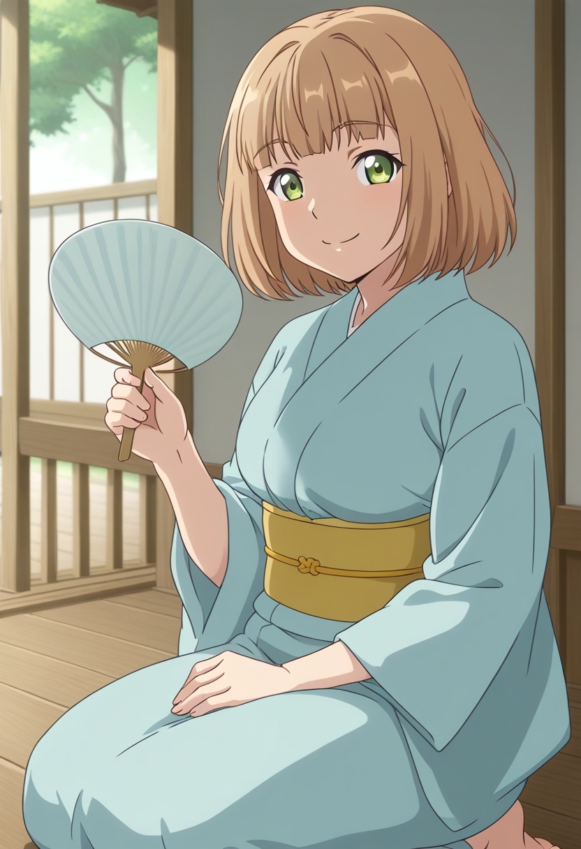 anime coloring,  libhcmatemokm,  light brown hair on Tensor.Art