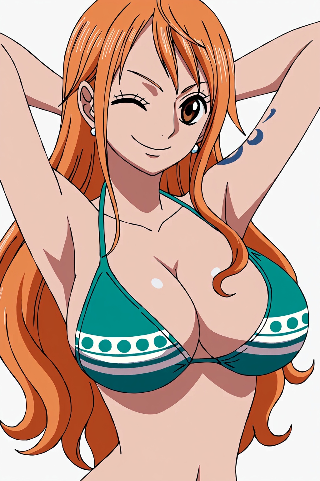 1girl,  upper body,  5 fingers on Tensor.Art