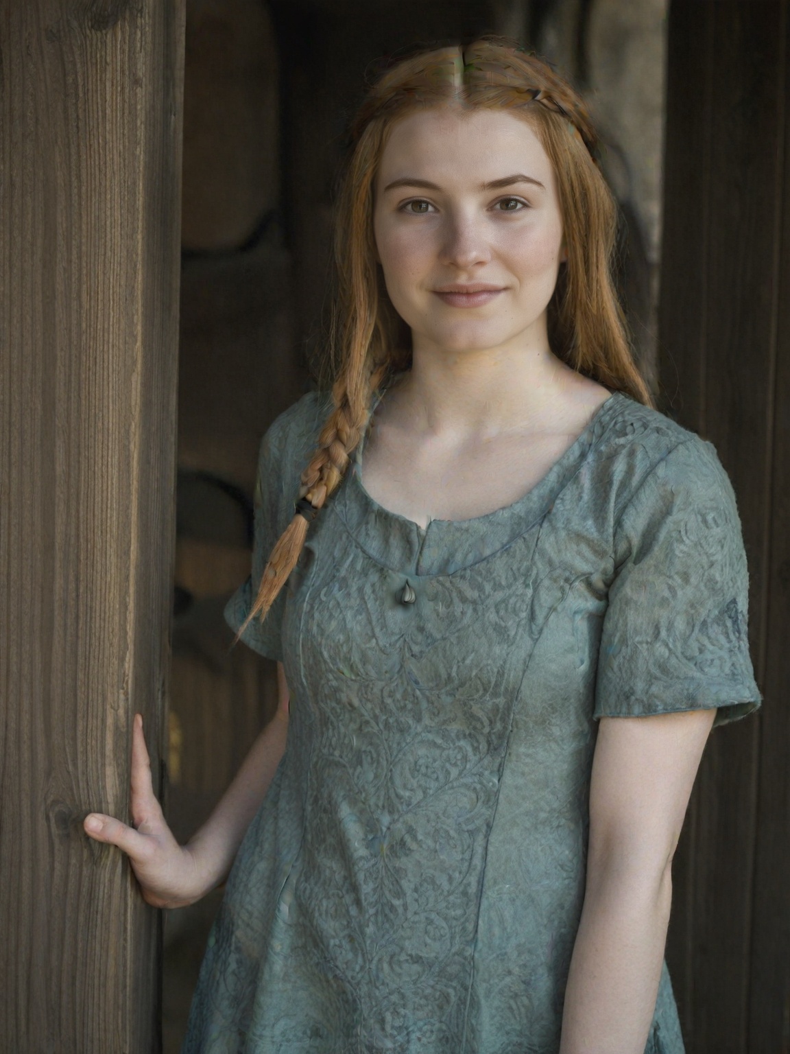 barefaced,  thin natural eyebrows,  pale skin on Tensor.Art