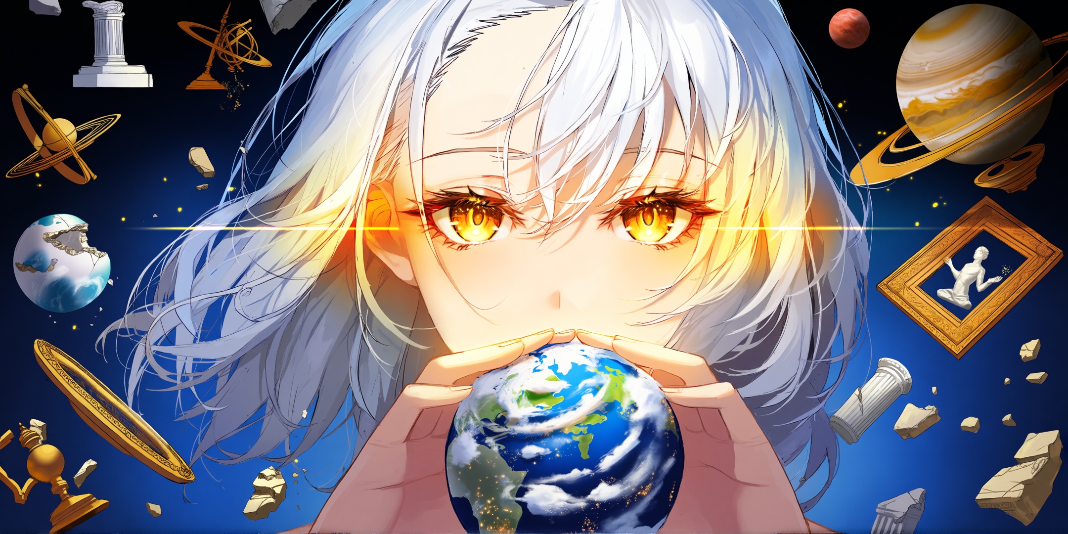 @NIJISIS,  @ENDOR anime illustration,  cinematic macro editorial portrait on Tensor.Art