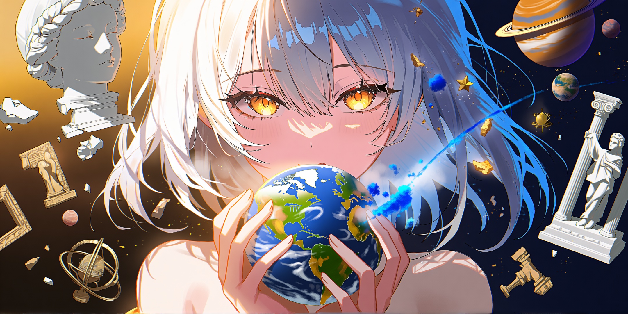 @NIJISIS,  @ENDOR anime illustration,  cinematic macro editorial portrait on Tensor.Art