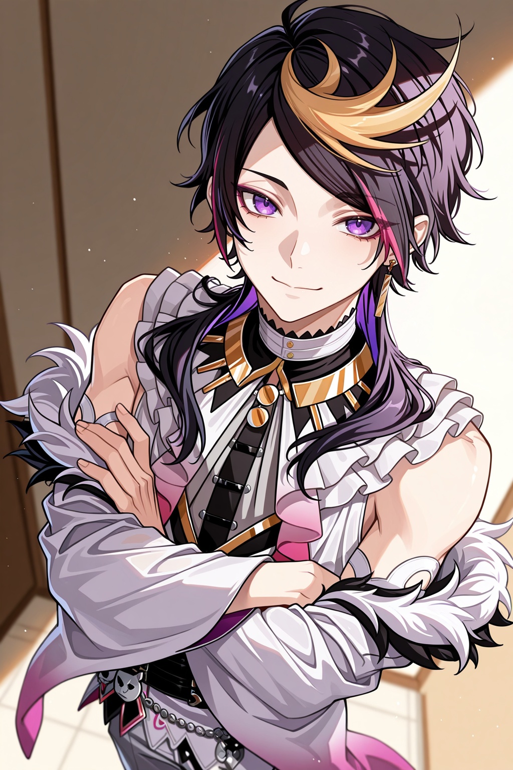 male focus,  1boy,  shu yamino on Tensor.Art