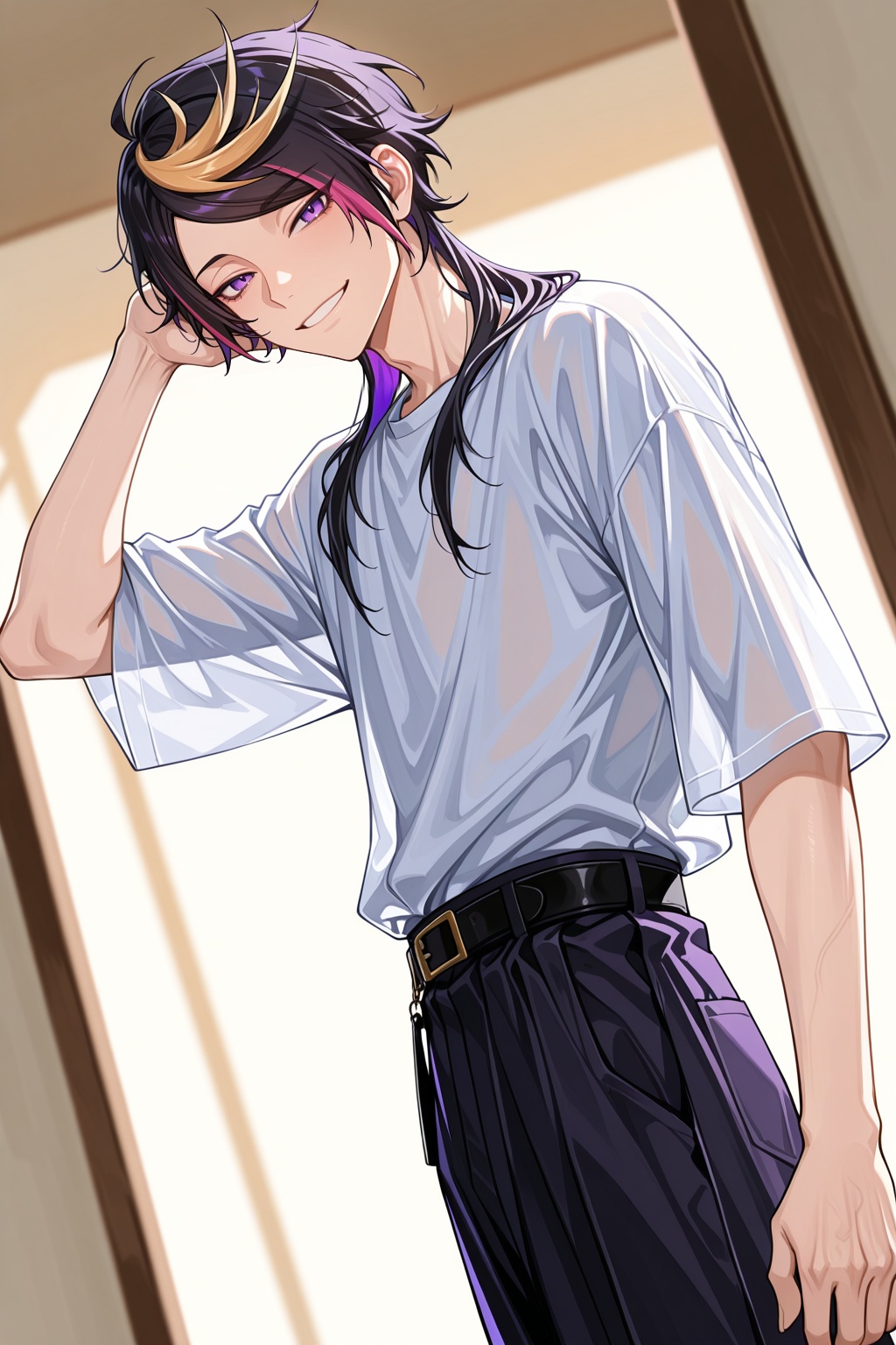 male focus,  1boy,  shu yamino on Tensor.Art