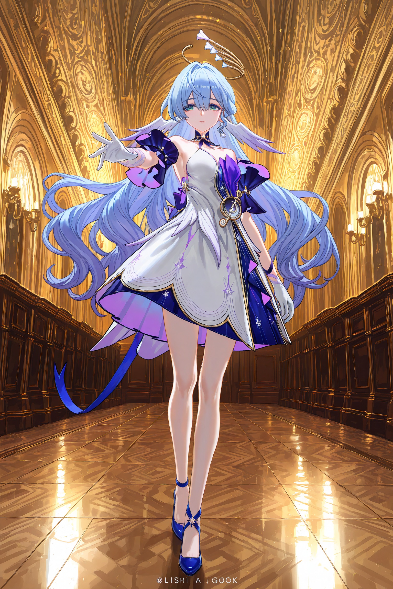 1girl,  extreme aesthetic,  honjou honjou raita by MasterQ on Tensor.Art