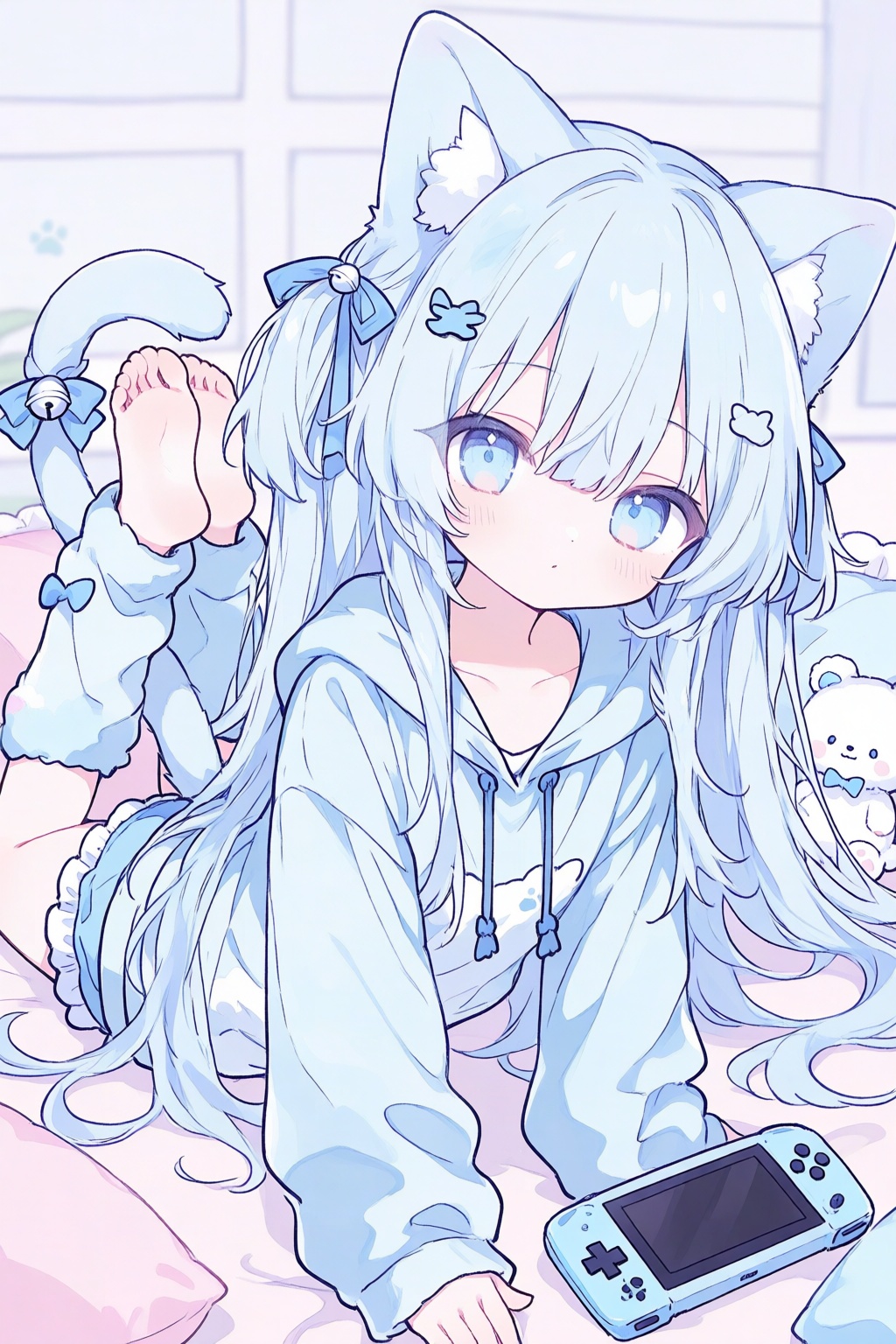 rabbit_candy,  1girl,  animal ear fluff on Tensor.Art