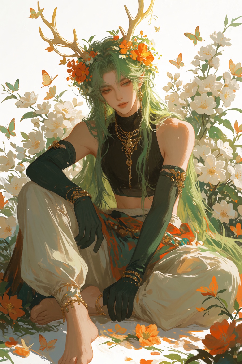 soft lines,  painterly,  digital illustration on Tensor.Art