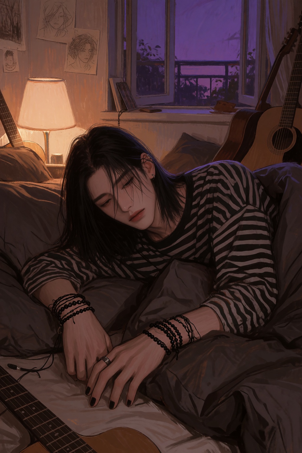 soft lines,  painterly,  digital illustration on Tensor.Art