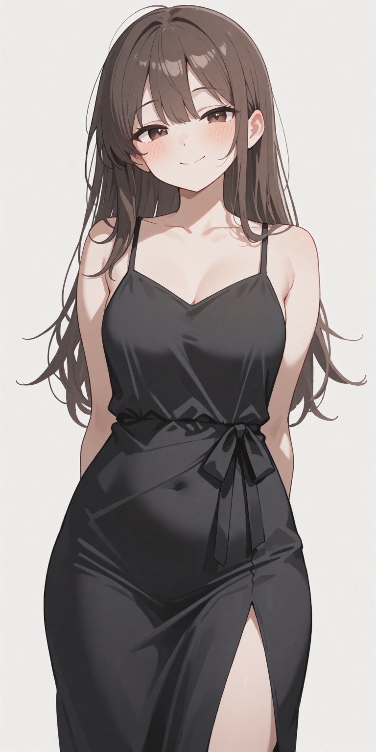 black dress,  1girl, on Tensor.Art