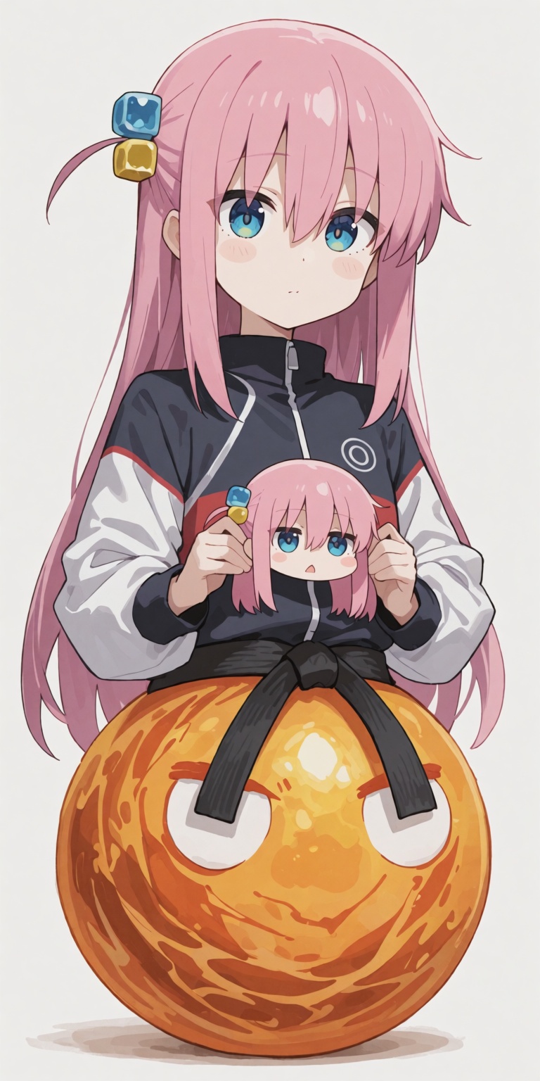 energy ball,  1girl,  jacket on Tensor.Art