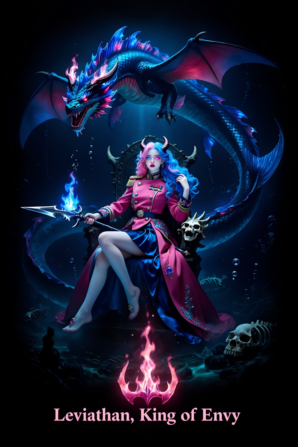 Superior Quality. Inspiration: The Second Deadly Sin: "Envy"—Leviathan. Envy represents resentment and hatred born from un...