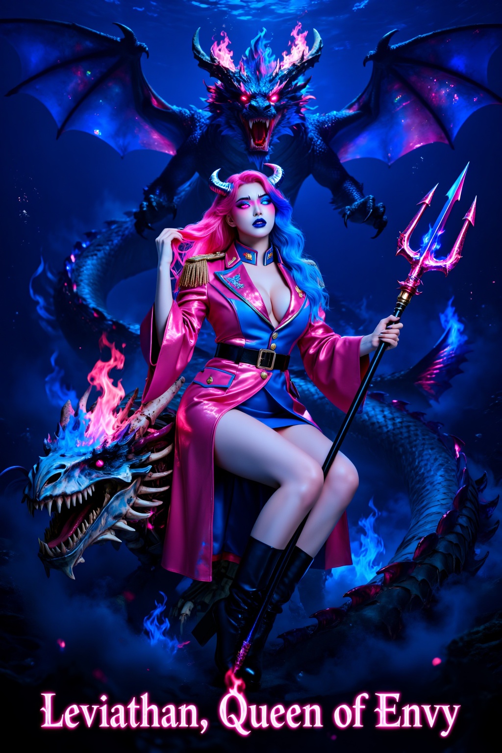 Superior Quality. Inspiration: The Second Deadly Sin: "Envy"—Leviathan. Envy is the sin of hatred stemming from unfulfille...