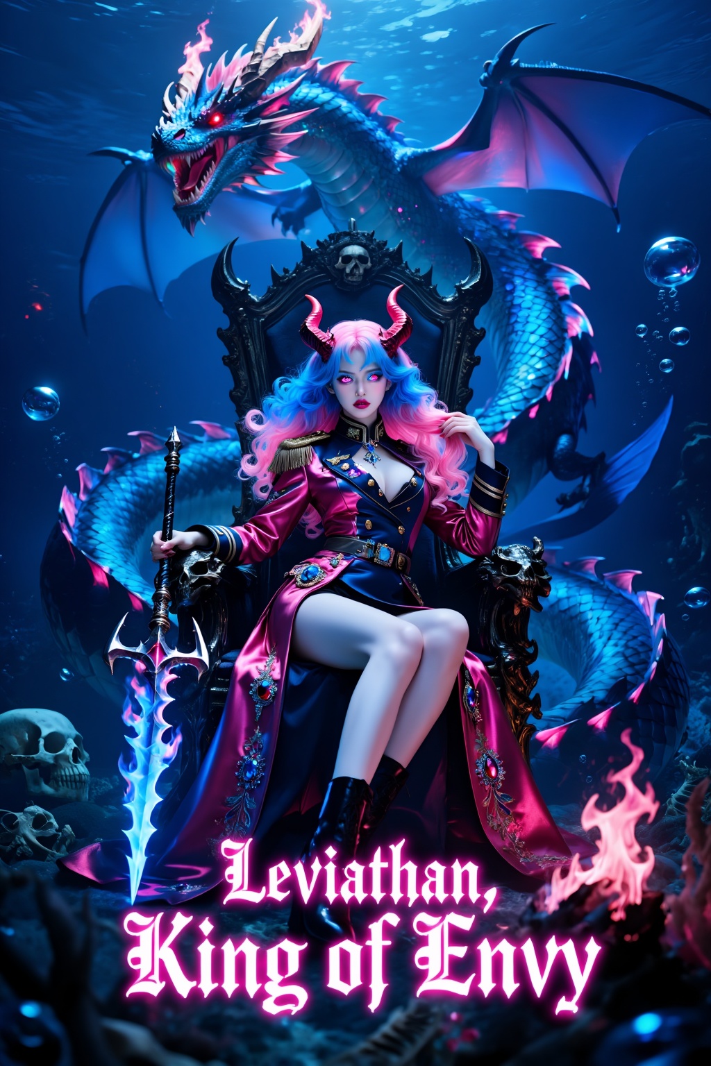 Superior Quality. Inspiration: The Second Deadly Sin: "Envy"—Leviathan. Envy represents resentment and hatred born from un...
