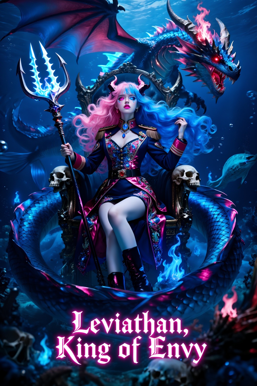 Superior Quality. Inspiration: The Second Deadly Sin: "Envy"—Leviathan. Envy represents resentment and hatred born from un...