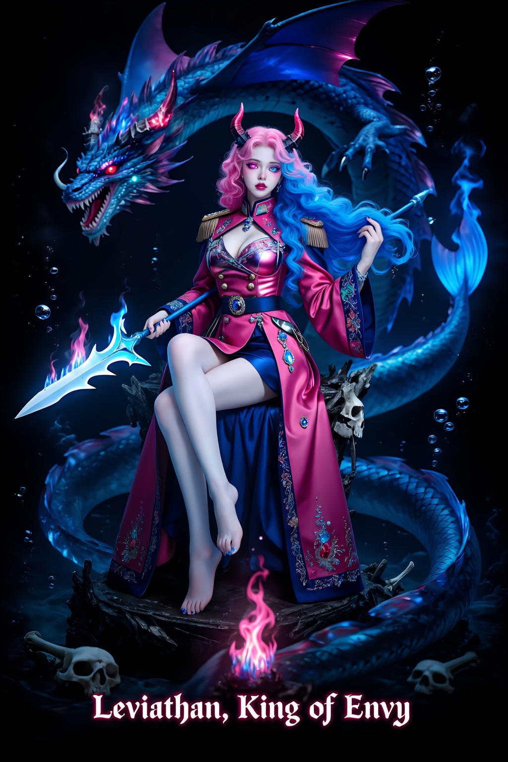 Superior Quality. Inspiration: The Second Deadly Sin: "Envy"—Leviathan. Envy represents resentment and hatred born from un...