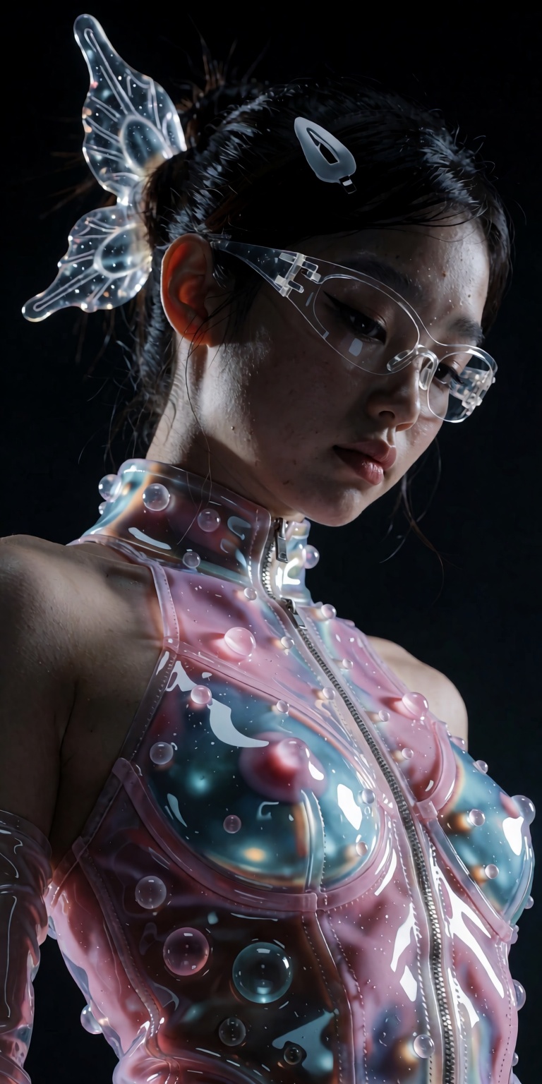 mahakarya,  foto dslr realistis yang sangat mendetail,  1 gadis on Tensor.Art