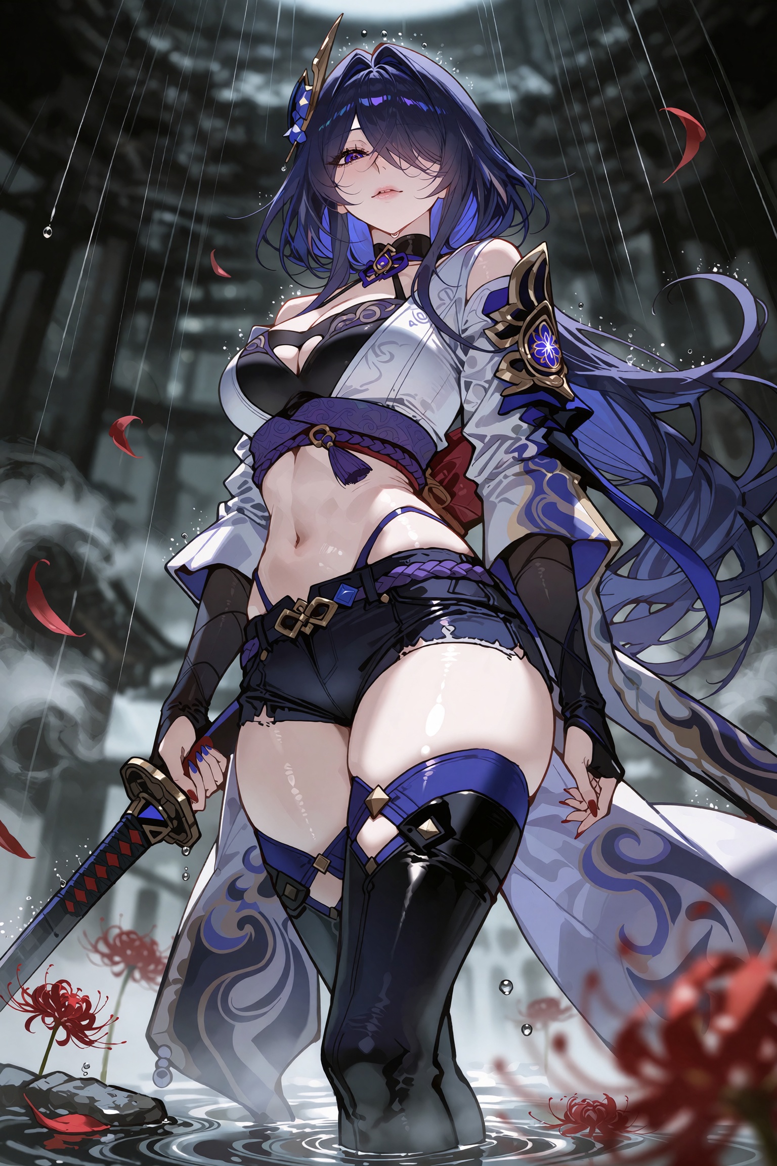 1girl,  ,  slender lithe athletic build on Tensor.Art