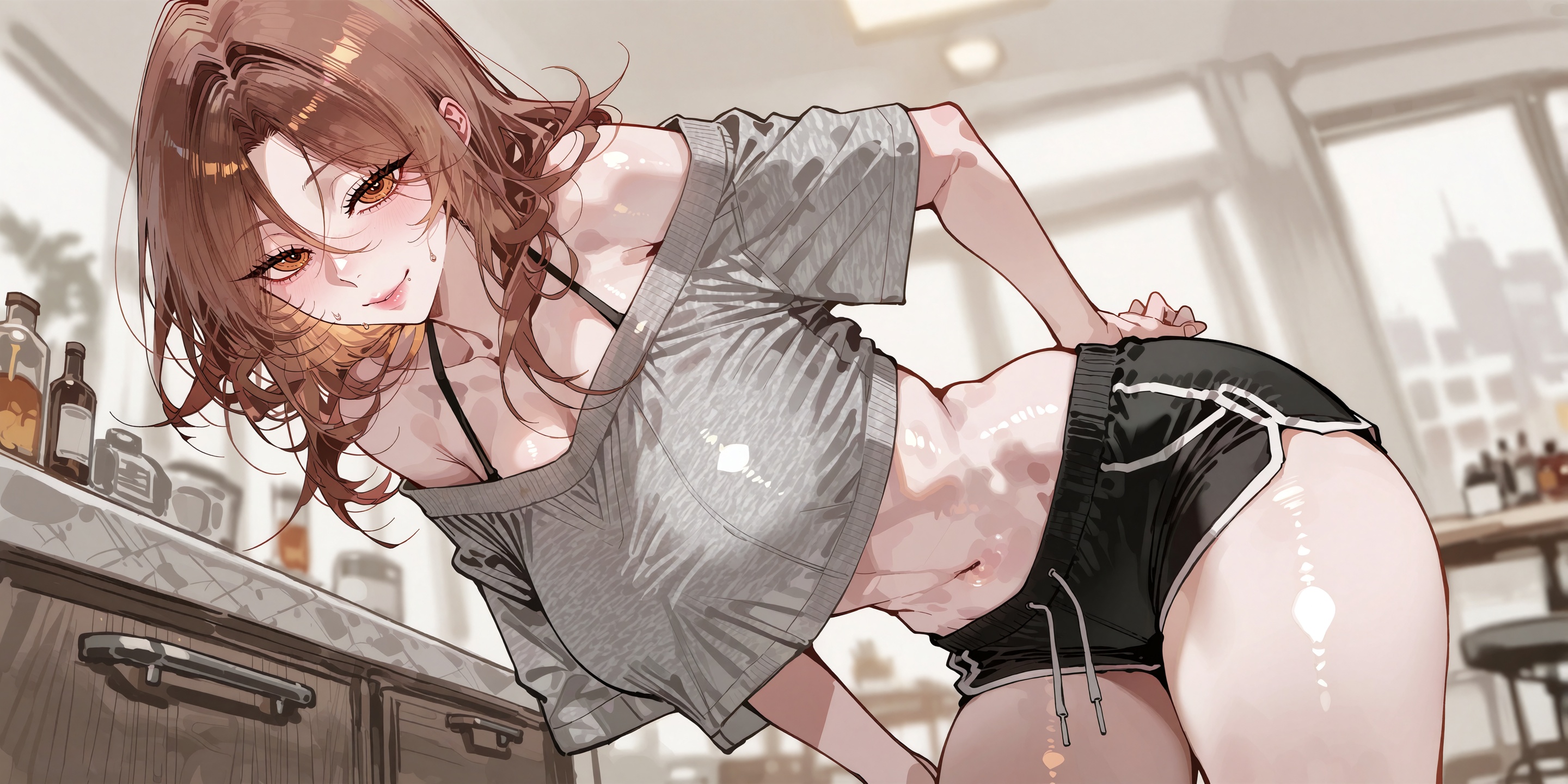 1girl,  ,  slender hourglass figure on Tensor.Art
