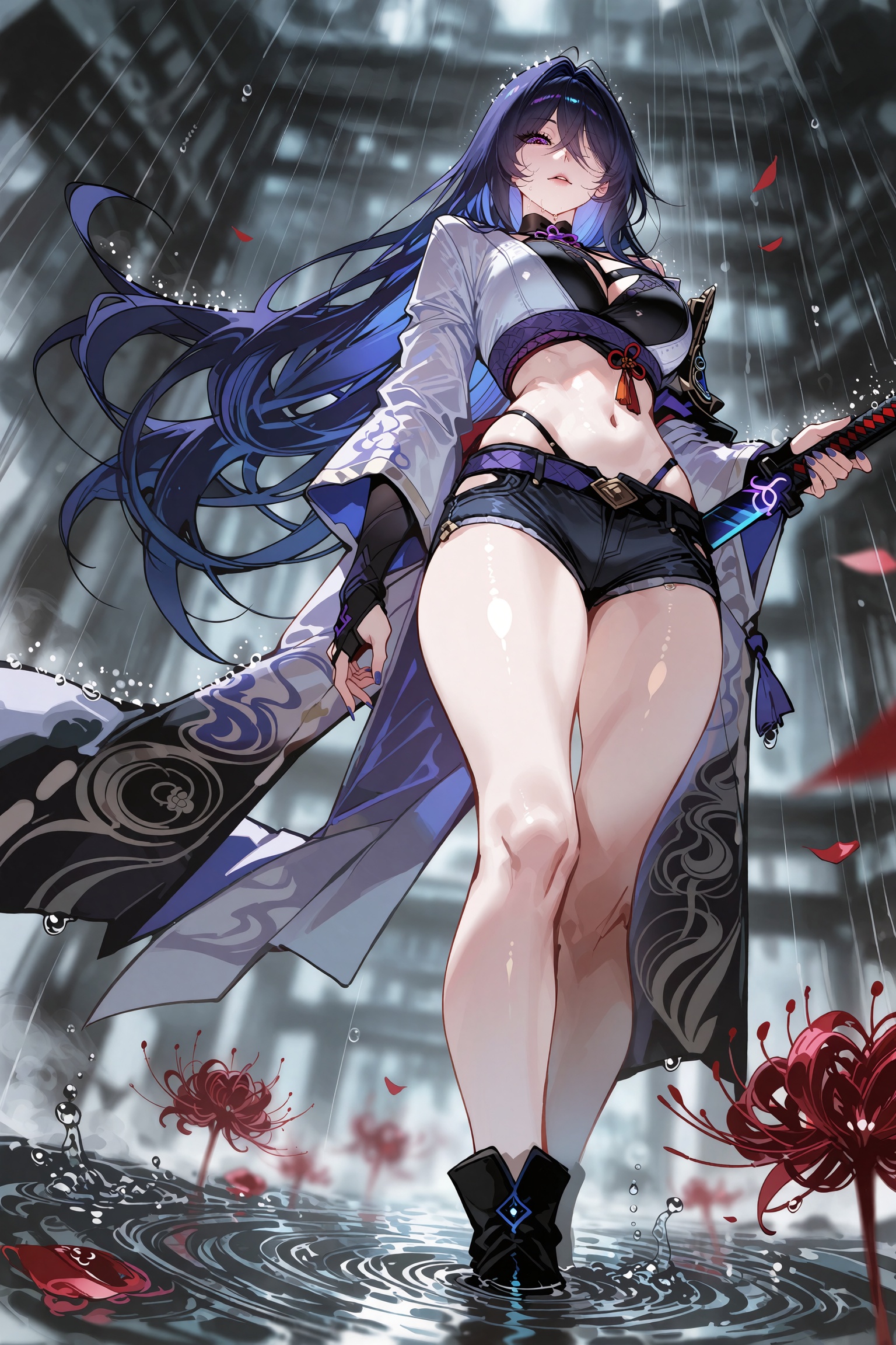 1girl,  ,  slender lithe athletic build on Tensor.Art