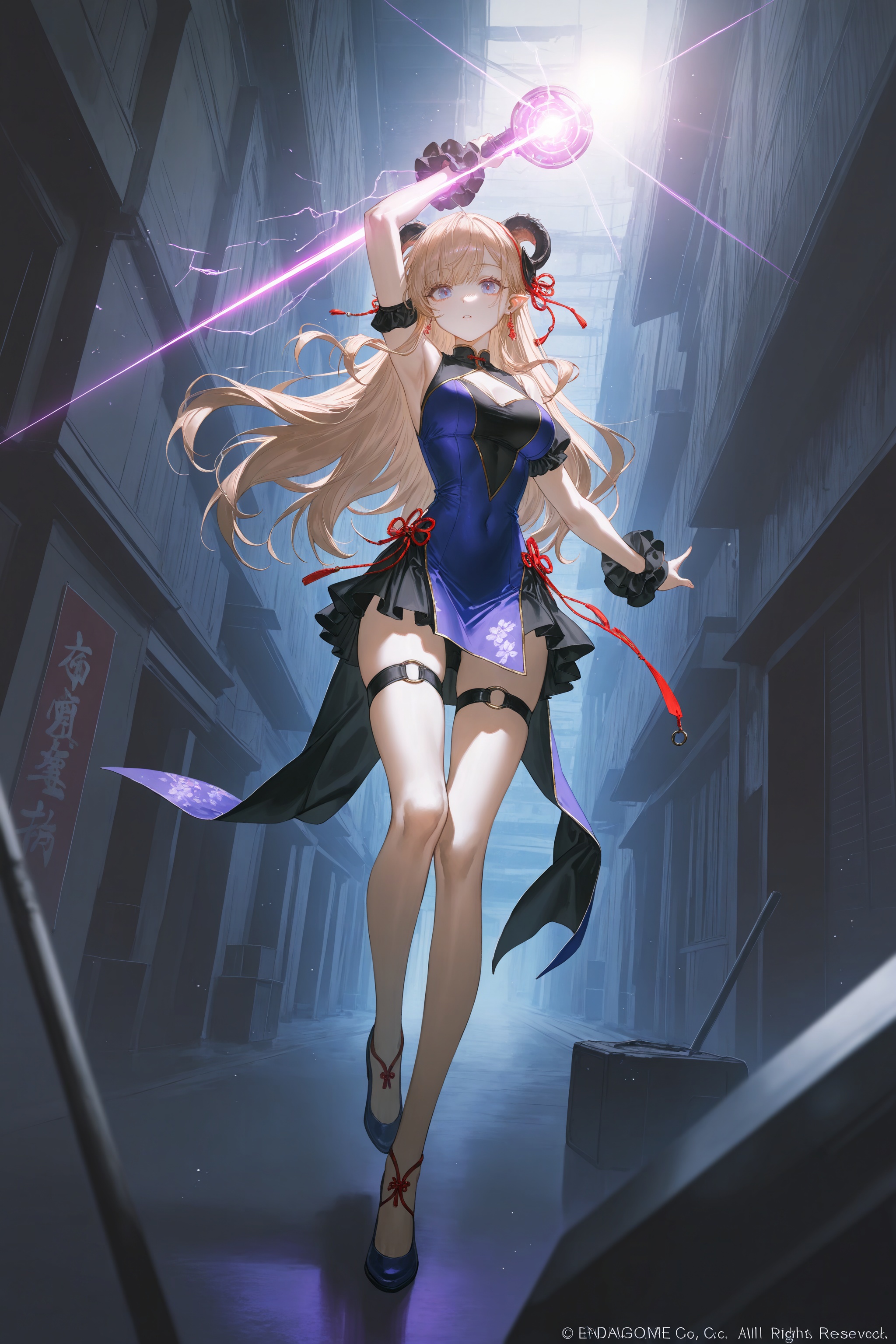 Depth of field,  light particles,  lens flare by MasterQ on Tensor.Art