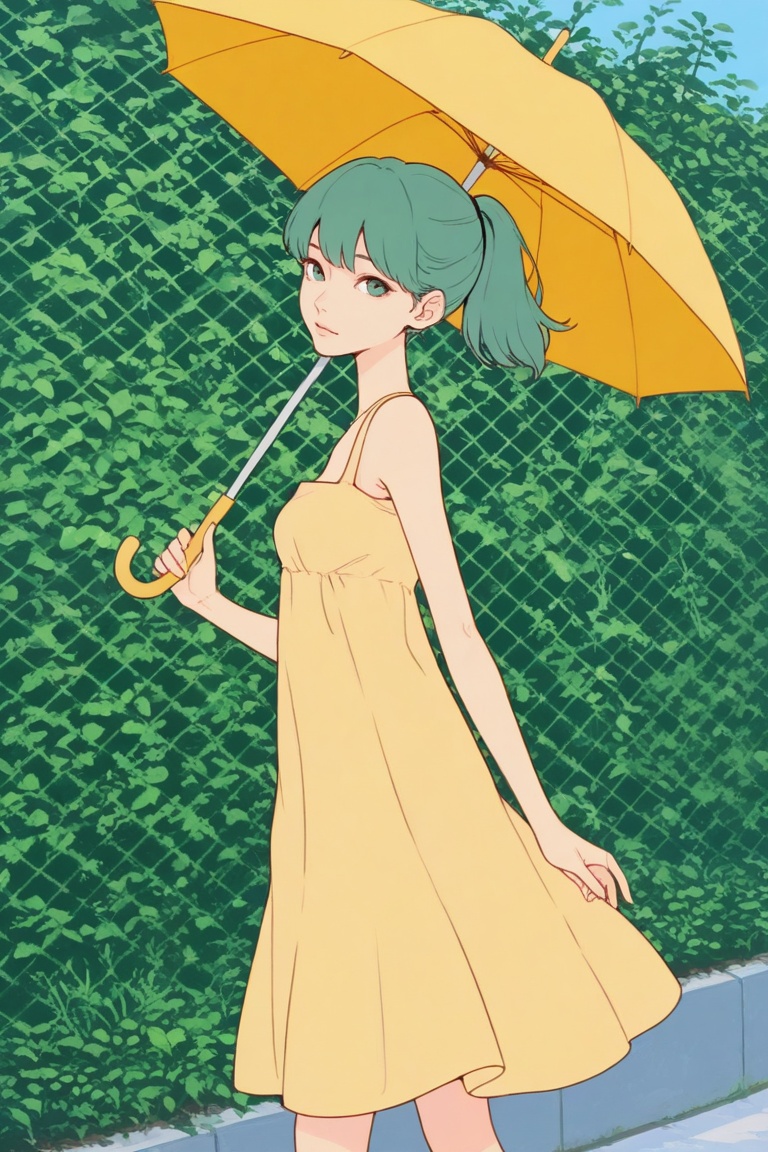 1girl,  byesummergirl,  ponytail on Tensor.Art