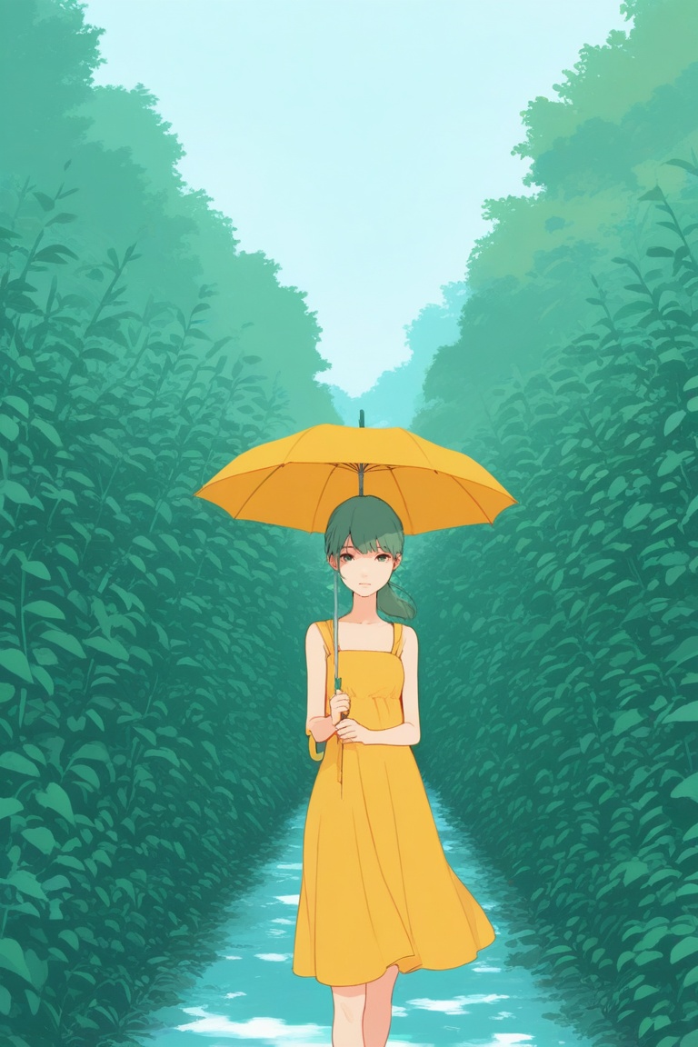 1girl,  byesummergirl,  ponytail on Tensor.Art