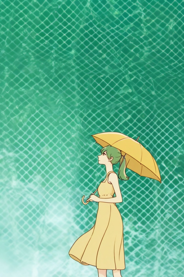 byesummergirl,  1girl,  ponytail on Tensor.Art