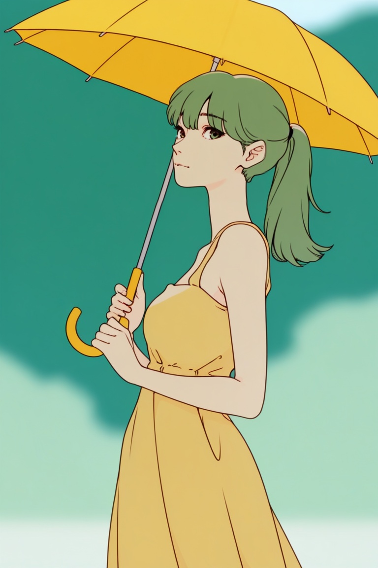 byesummergirl,  1girl,  ponytail on Tensor.Art