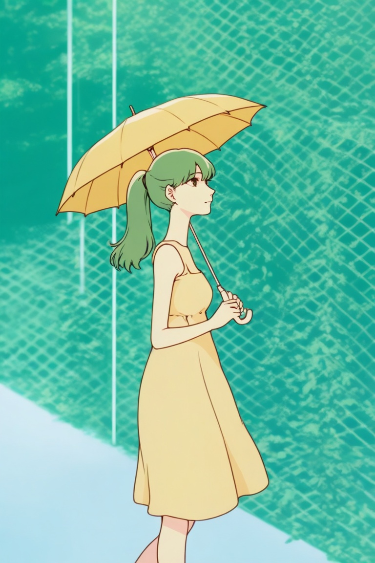 byesummergirl,  1girl,  ponytail on Tensor.Art