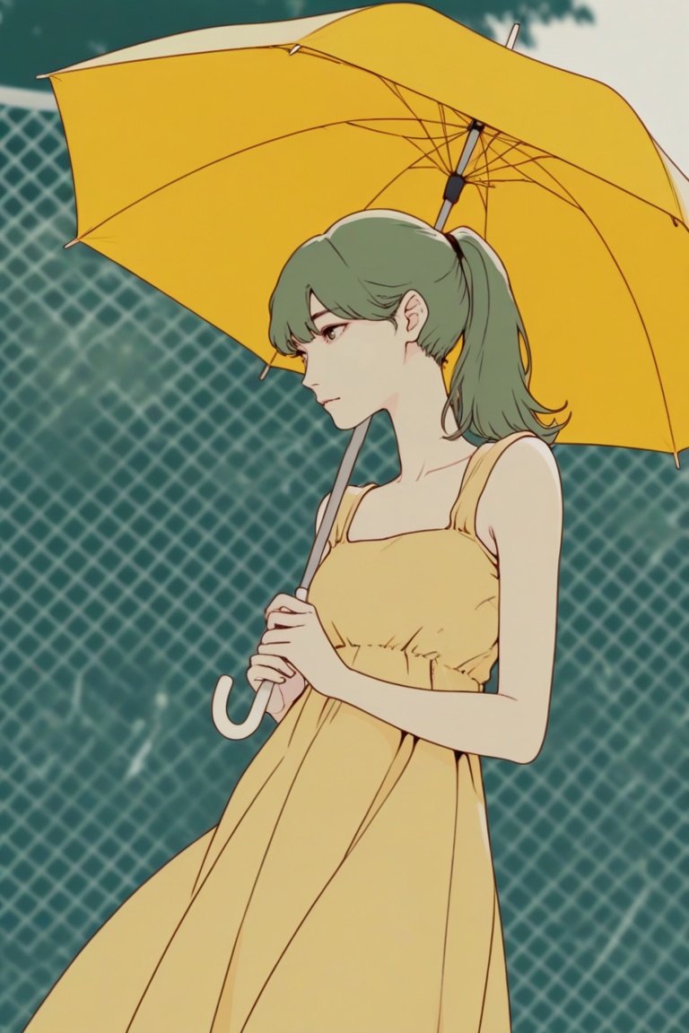 byesummergirl,  1girl,  ponytail on Tensor.Art