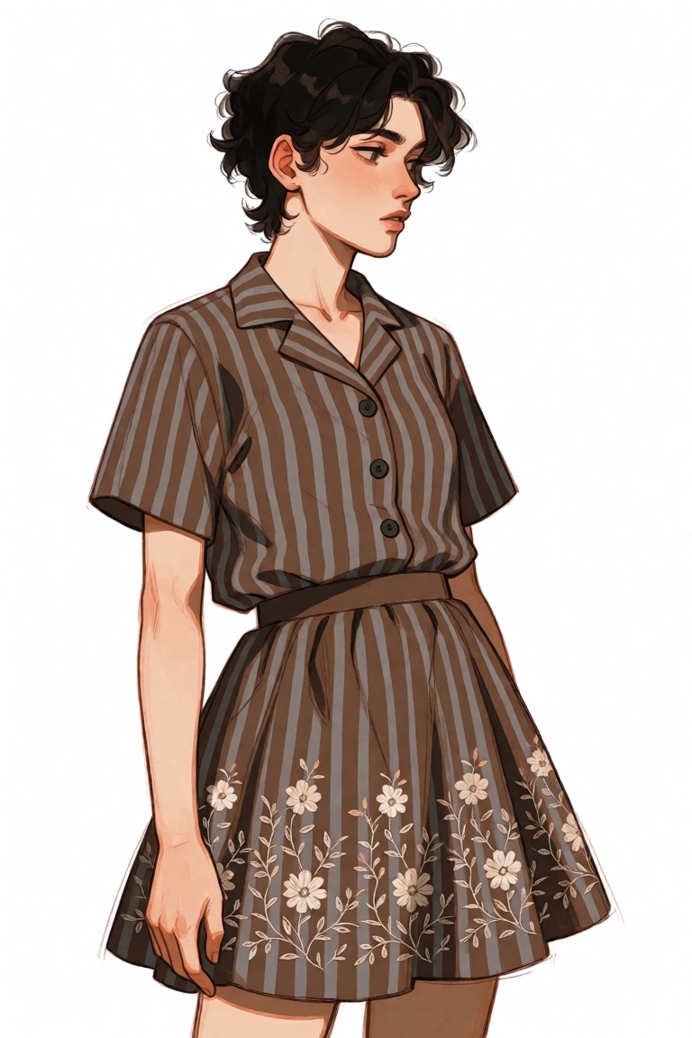 @cawchan,  1girl,  pixie cut on Tensor.Art