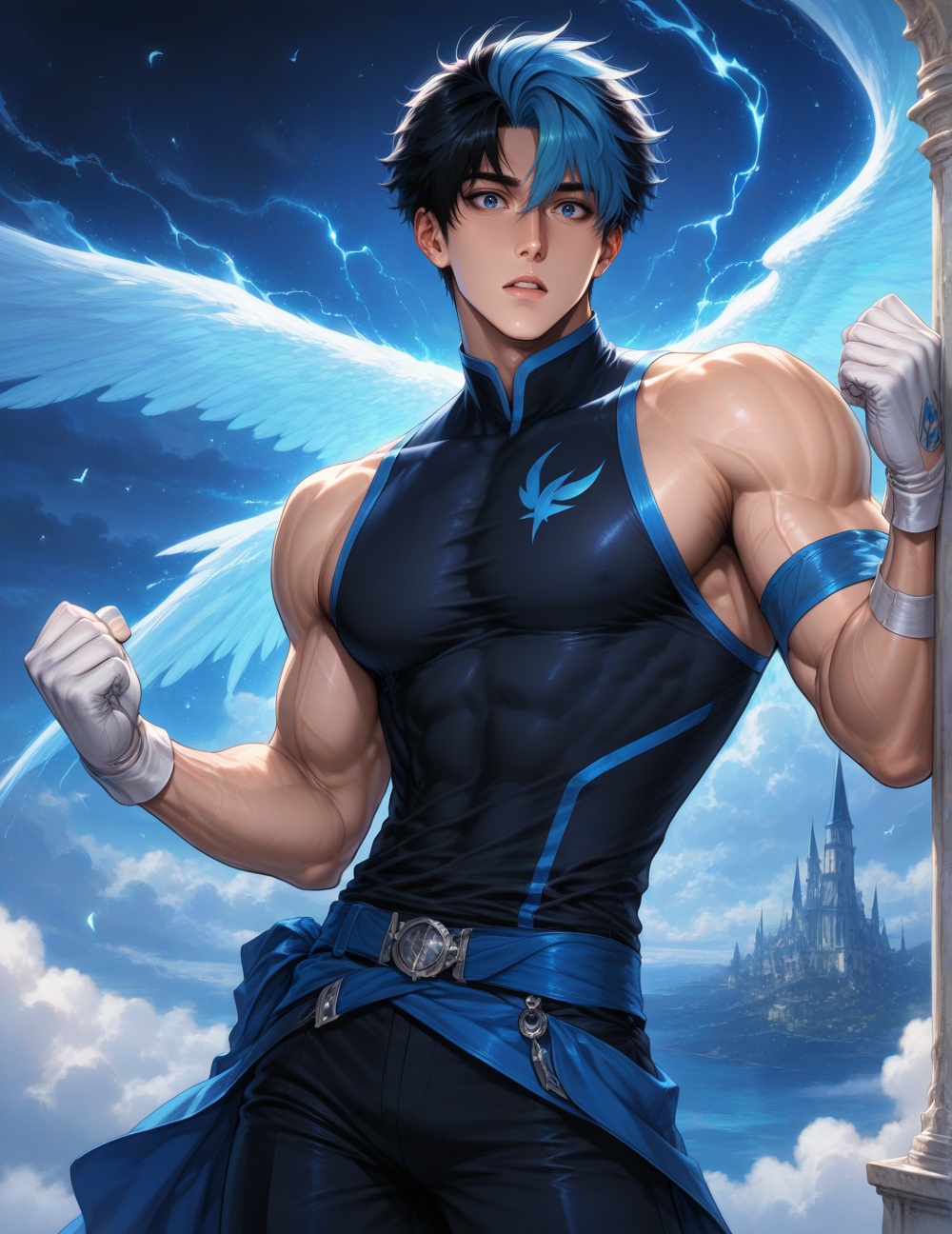 detailed background,  detailed face and eyes,  perfect anatomy on Tensor.Art