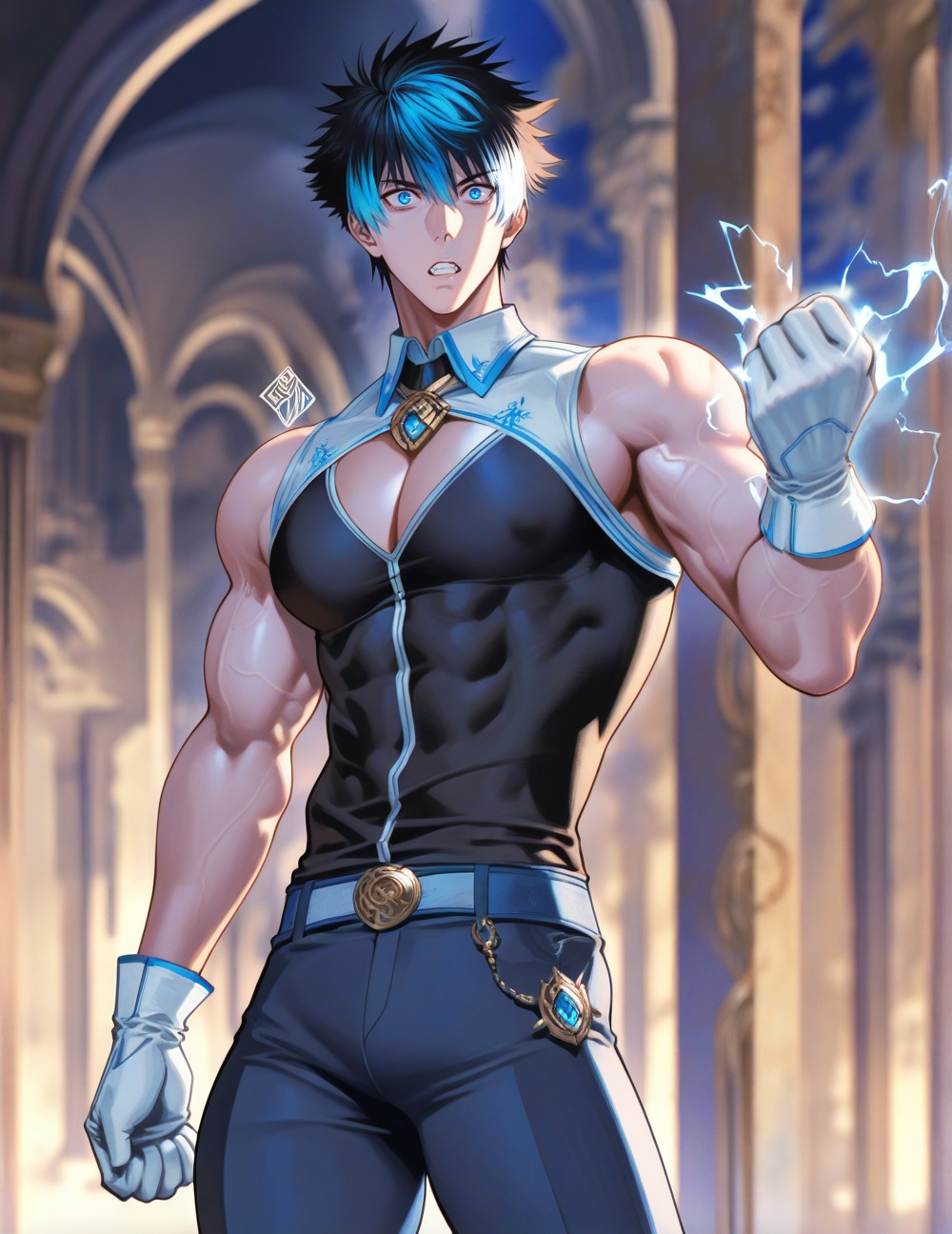 detailed background,  detailed face and eyes,  perfect anatomy on Tensor.Art