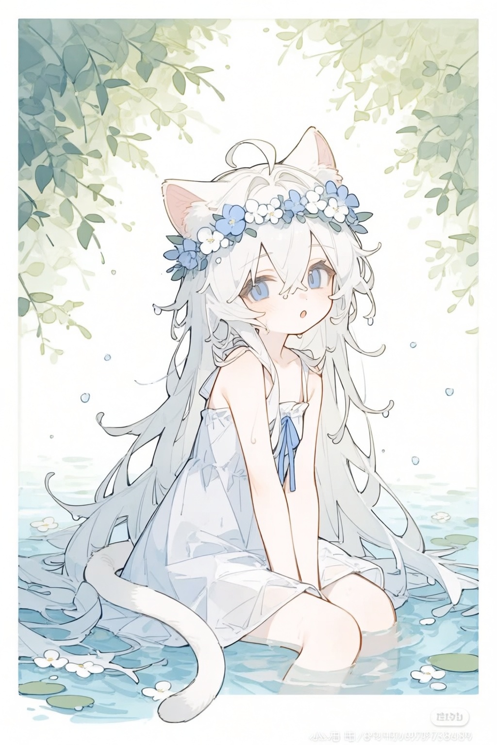 1girl,  solo,  long hair by 青秋 on Tensor.Art